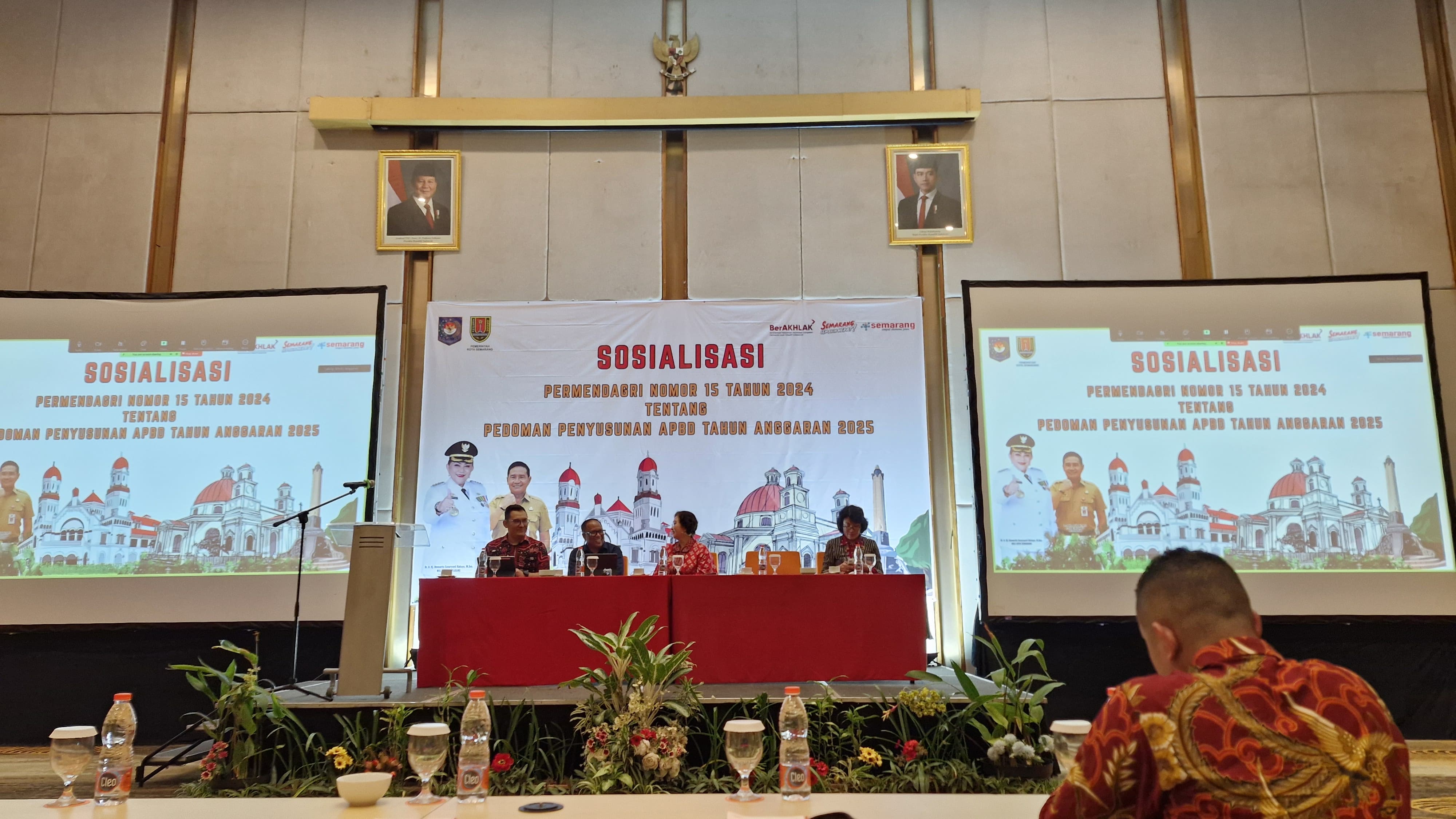 DISKOMINFO Kota Semarang Ikuti Sosialisasi Permendagri No. 15 Tahun 2024 di Solo